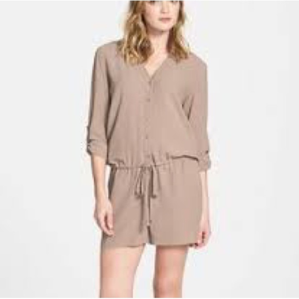 Eileen Fisher one piece short suit! This piece can be dressed up or down.